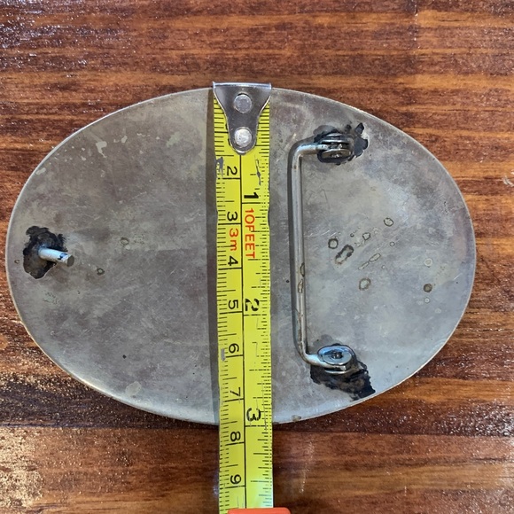 Vintage Native American Eagle Turquoise Belt Buckle - Picture 14 of 14